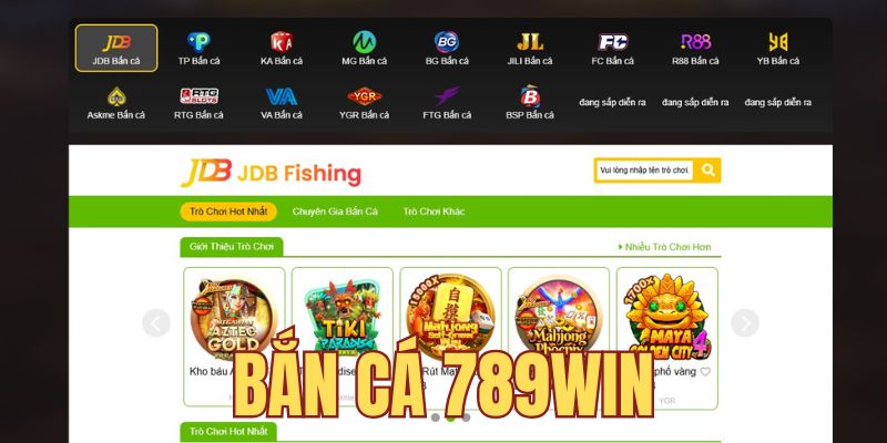 Bắn cá đa dạng game 