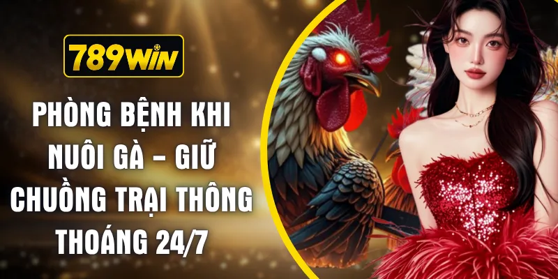 Phòng Bệnh Khi Nuôi Gà - Giữ Chuồng Trại Thông Thoáng 24/7