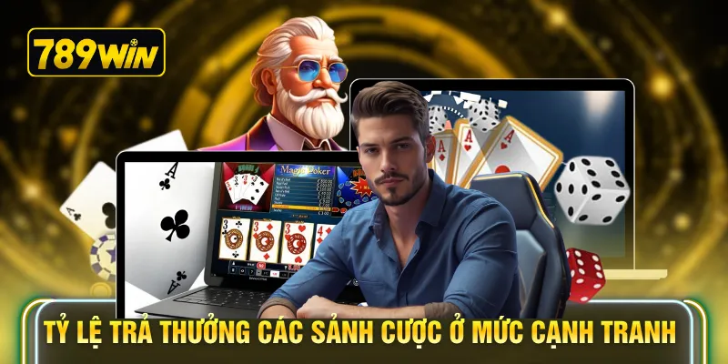 Tỷ lệ trả thưởng tại các sảnh cược luôn ở mức cạnh tranh 